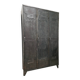Armoire vestiaire métallique acier métal industriel 1950