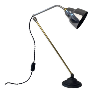 Ancienne lampe d’atelier industrielle