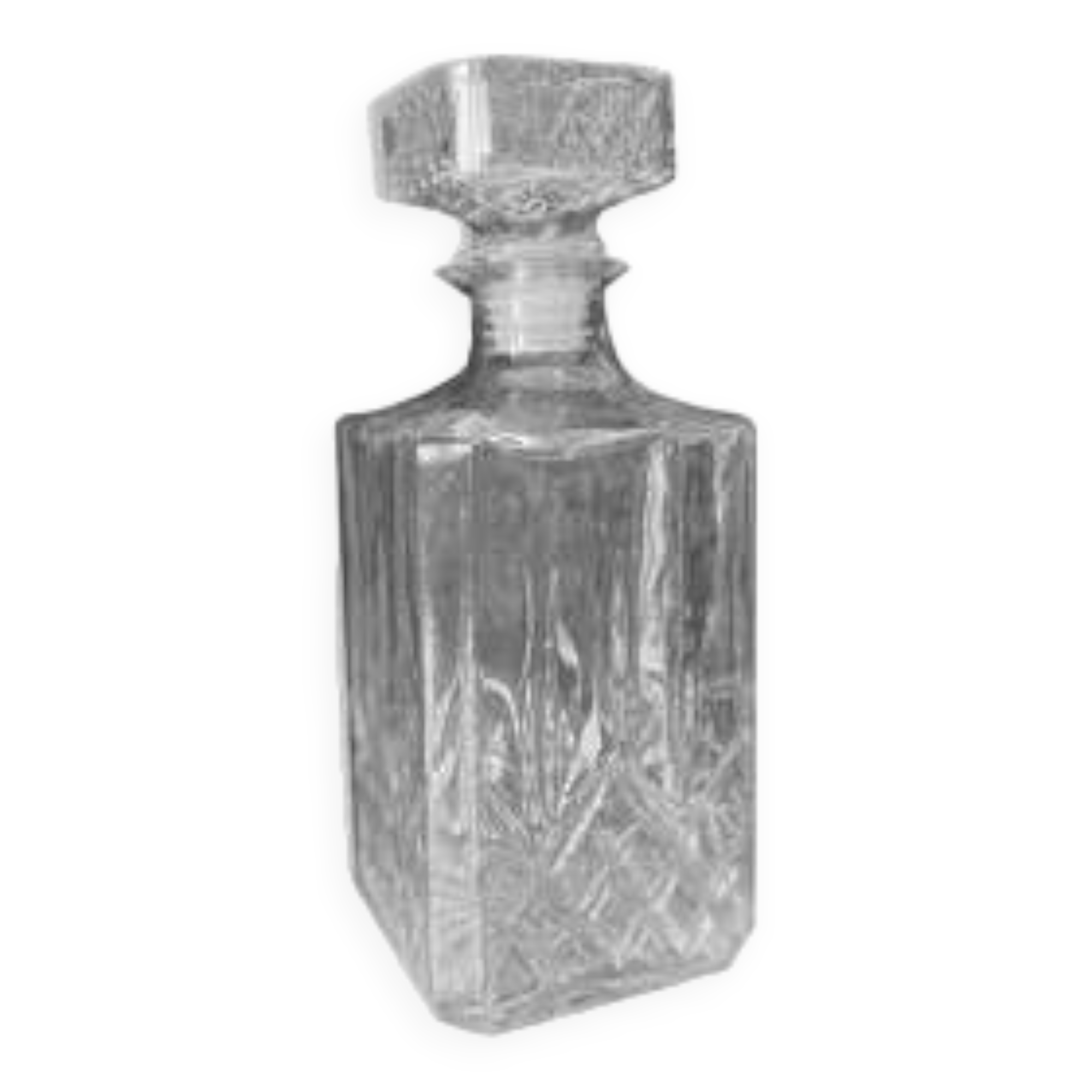 Vintage whiskey decanter