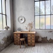 Bureau pin meuble atelier 1950