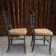 Paire de chaises Charivari