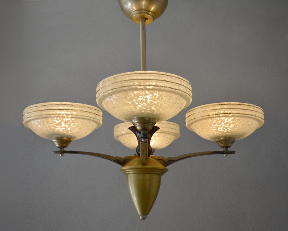 1940's french vintage chandelier
