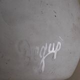 Lampe art deco verrerie signé degue