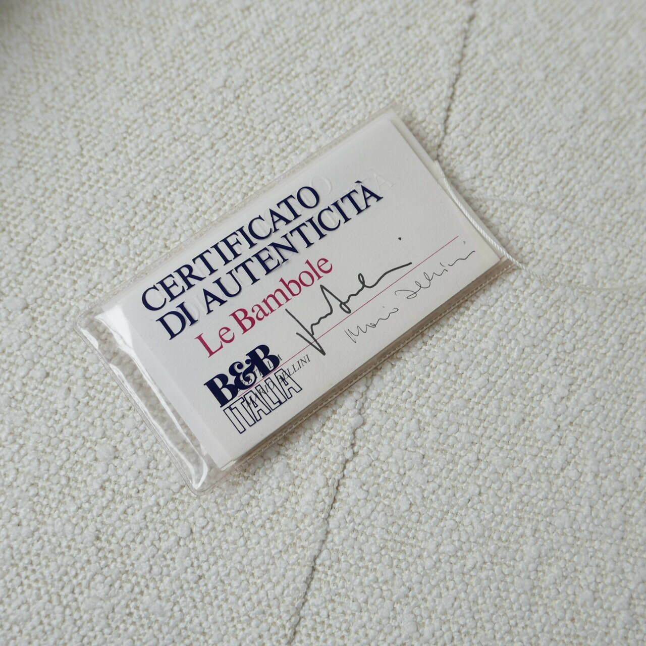 Italian medieval armchair "Le Bambole" - B&B Italia