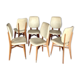 Set of 6 chairs 50s/60s