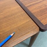 Large Danish extendable dining table in Teak, 1960