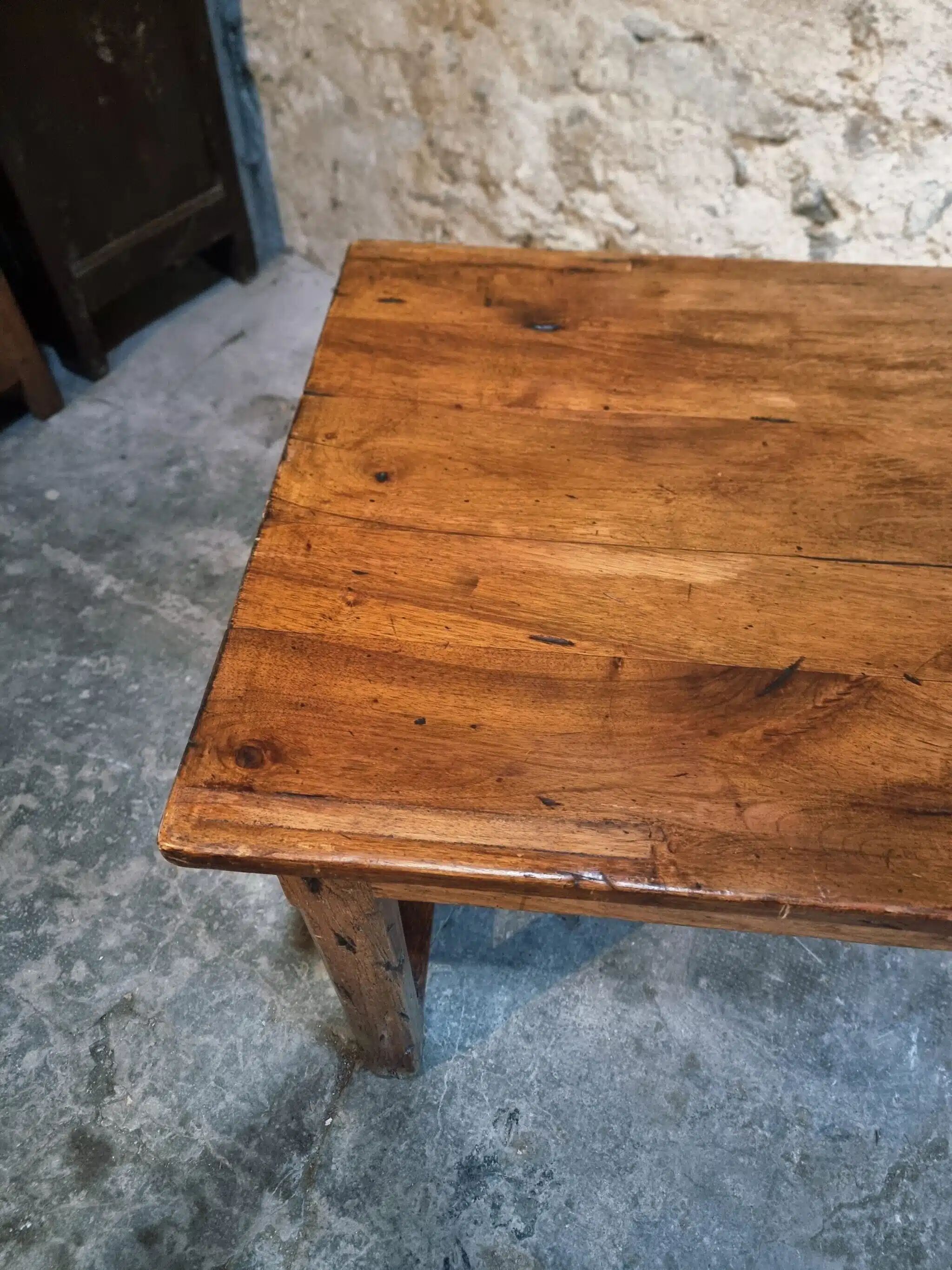 Antique French dining table, 18th century