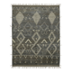 Hand-Knotted Tribal Unique 283 cm x 370 cm Grey Wool Carpet