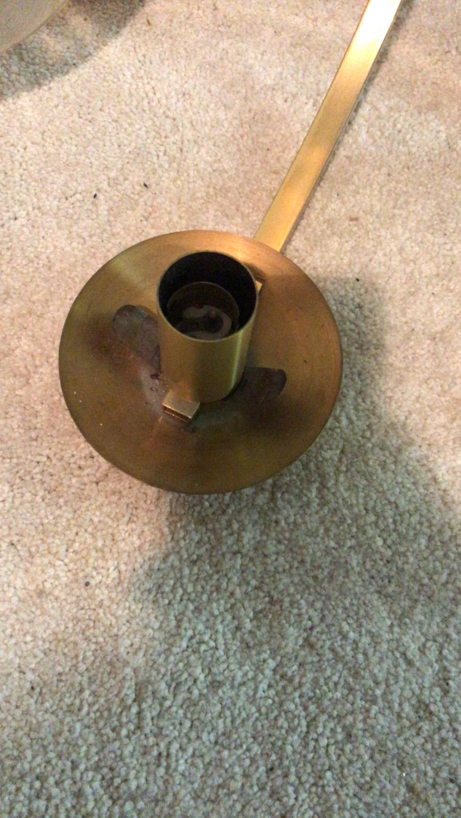 60s/70s brass chandelier