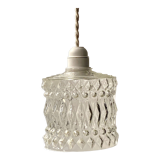 Glass pendant lamp 60s