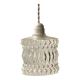 Glass pendant lamp 60s