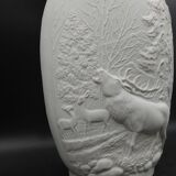 Royal Porzellan Germany KPM Bavaria Biscuit Porcelain Vase