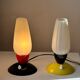 Paire de lampes de chevet 1960