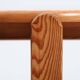 Tabouret en pin, à la manière de Rainer Daumiller