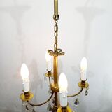 Louis xvi style 4 light chandelier