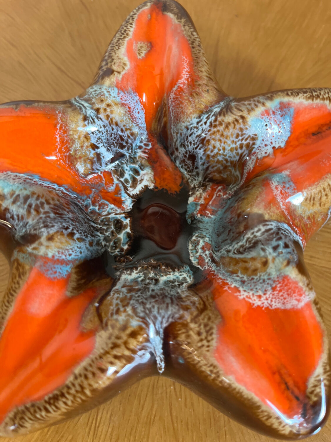 Vintage Vallauris star ashtray