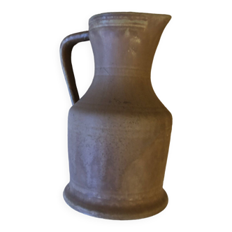 Pichet vase en grès céramique