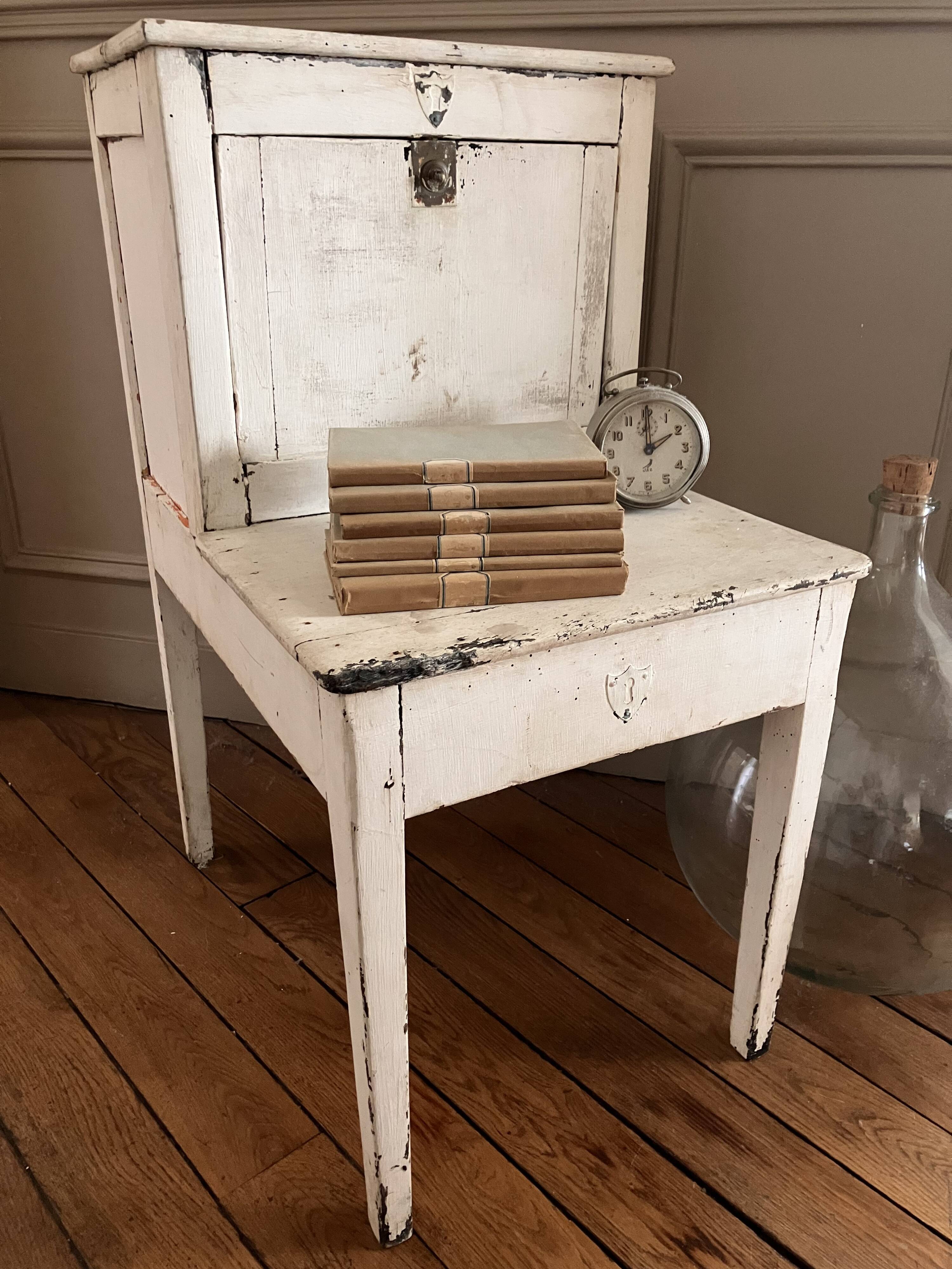 Antique bedside table