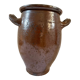 Stoneware salt pot