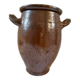 Stoneware salt pot