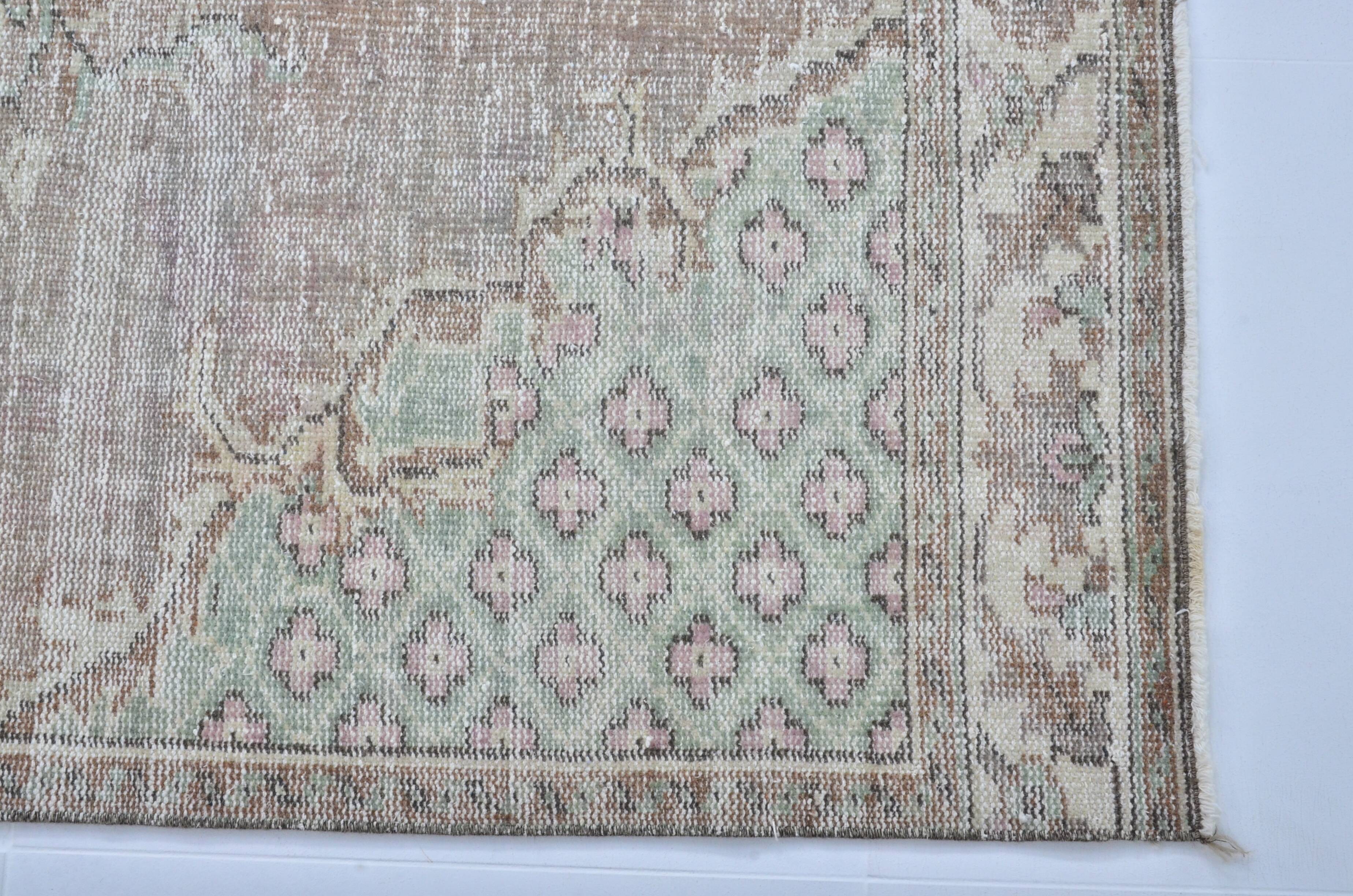 Ethnic Vintage wool Oushak Rug sku 3312