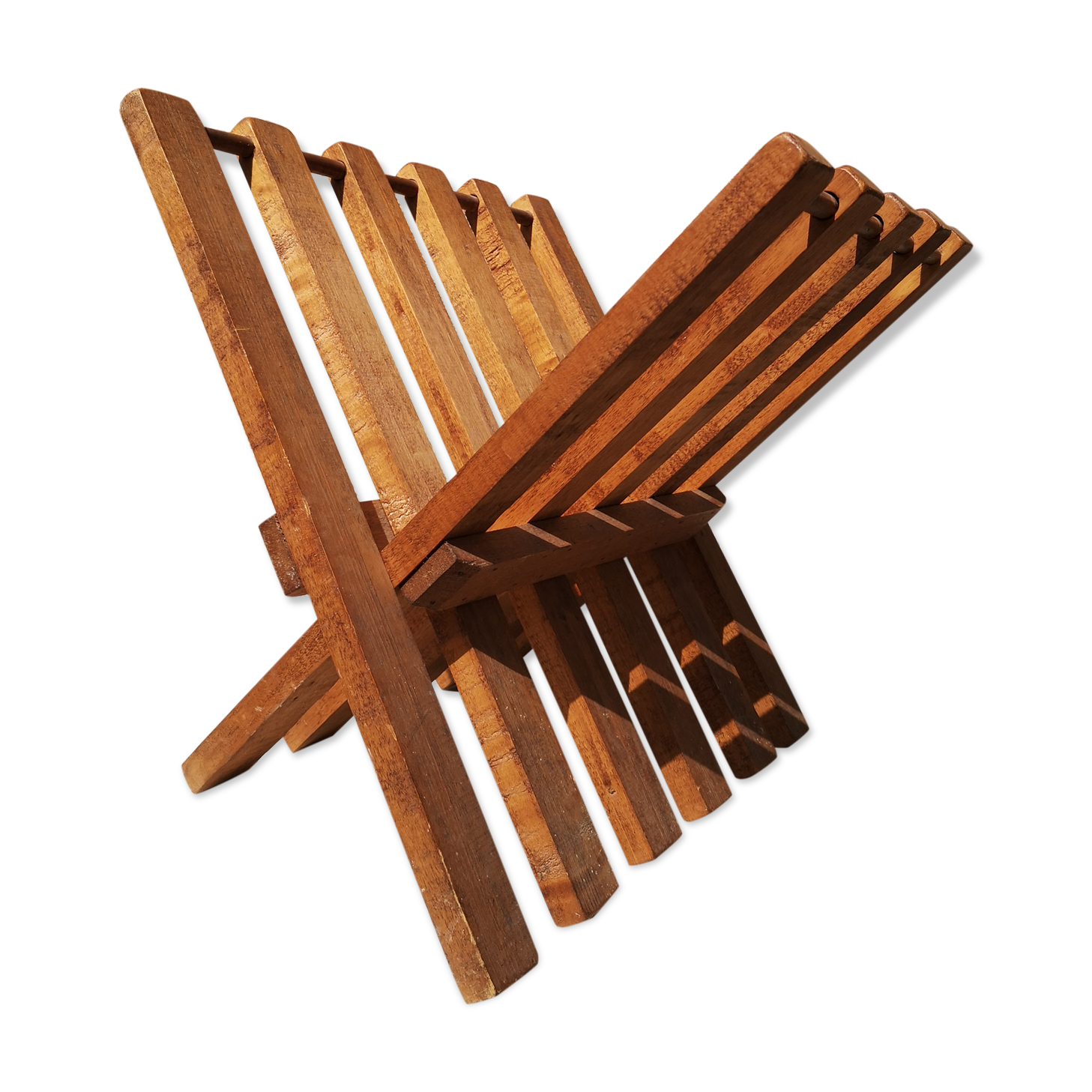 Brutalist magazine door