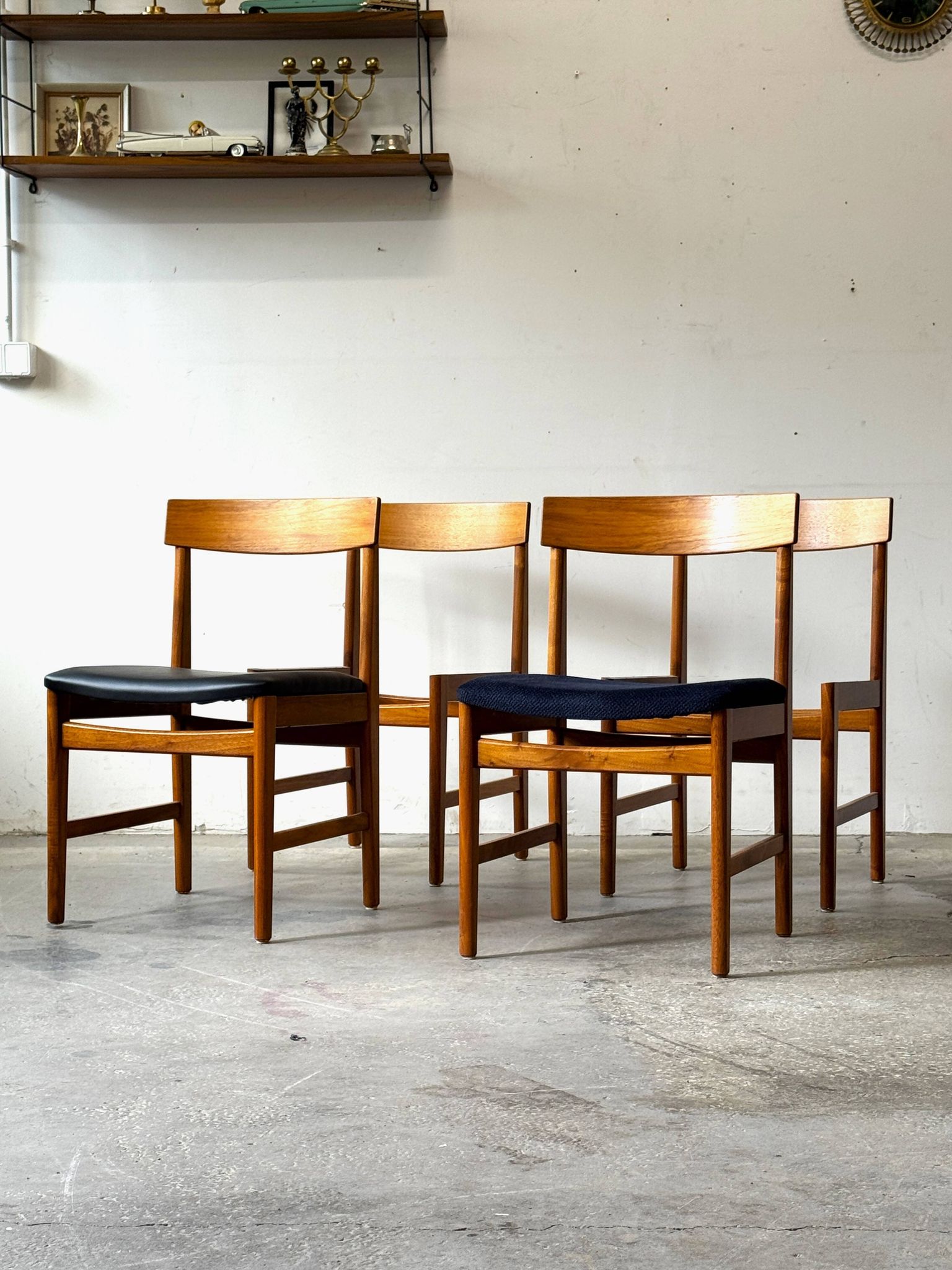 Teak Chairs, Ulferts, Sweden 1960s, Mid-C Modern, VNTG
