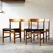 Teak Chairs, Ulferts, Sweden 1960s, Mid-C Modern, VNTG