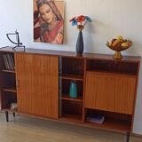 Modernist sideboard, bookshelf of the 1970