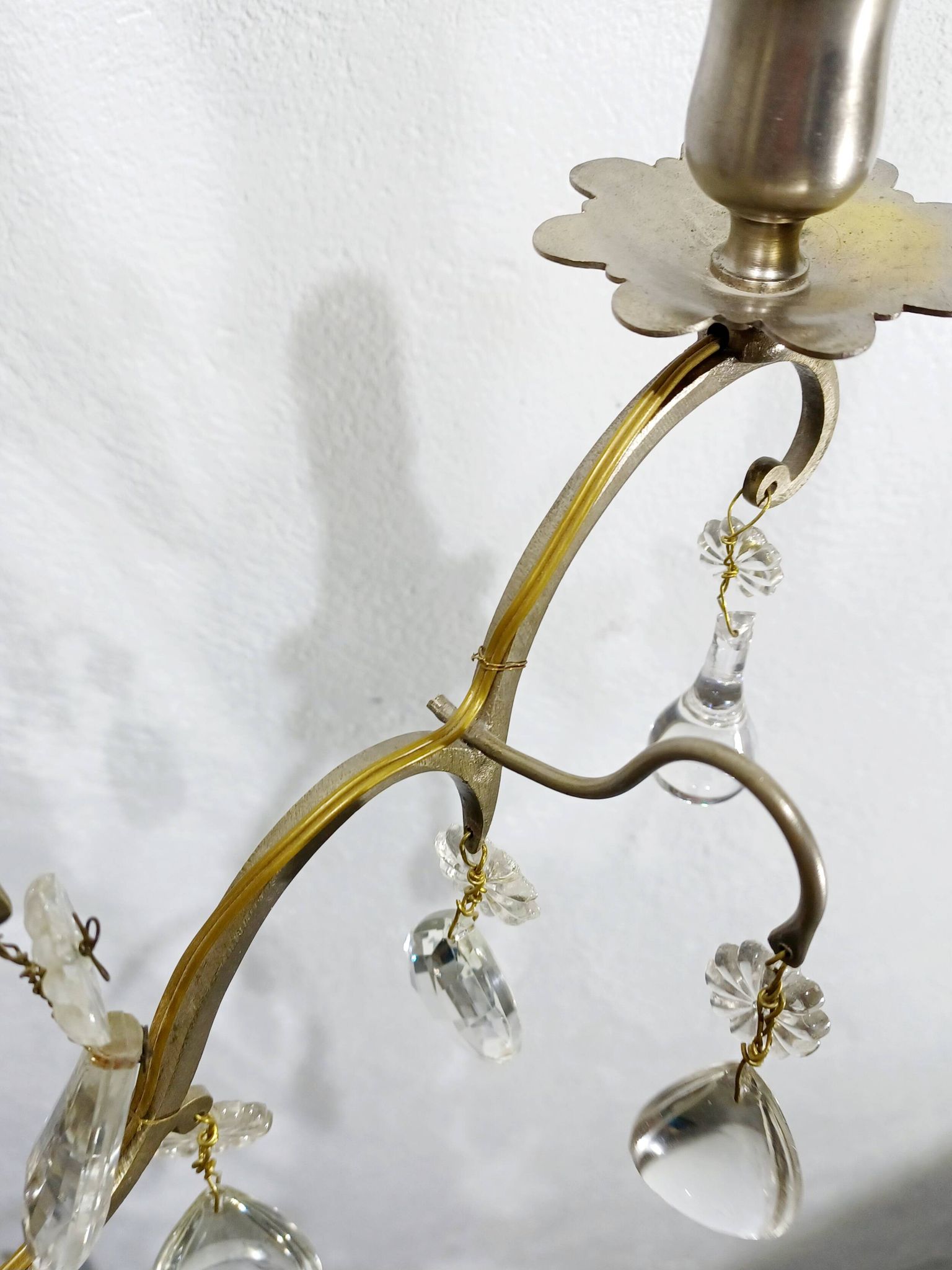 Lustre 5 lumières cristal