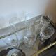 Engraved vintage glasses
