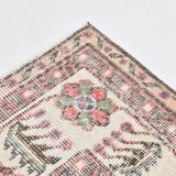 7x10 Pale Red Beige Turkish Area Rug, 209x308Cm SK 21028