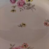 Oval porcelain serving dish from Limoges Charbernaud and Larcher