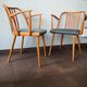 Pair of Scandinavian style armchairs, Antonin Suman, for TON, Czech Meal, 70s