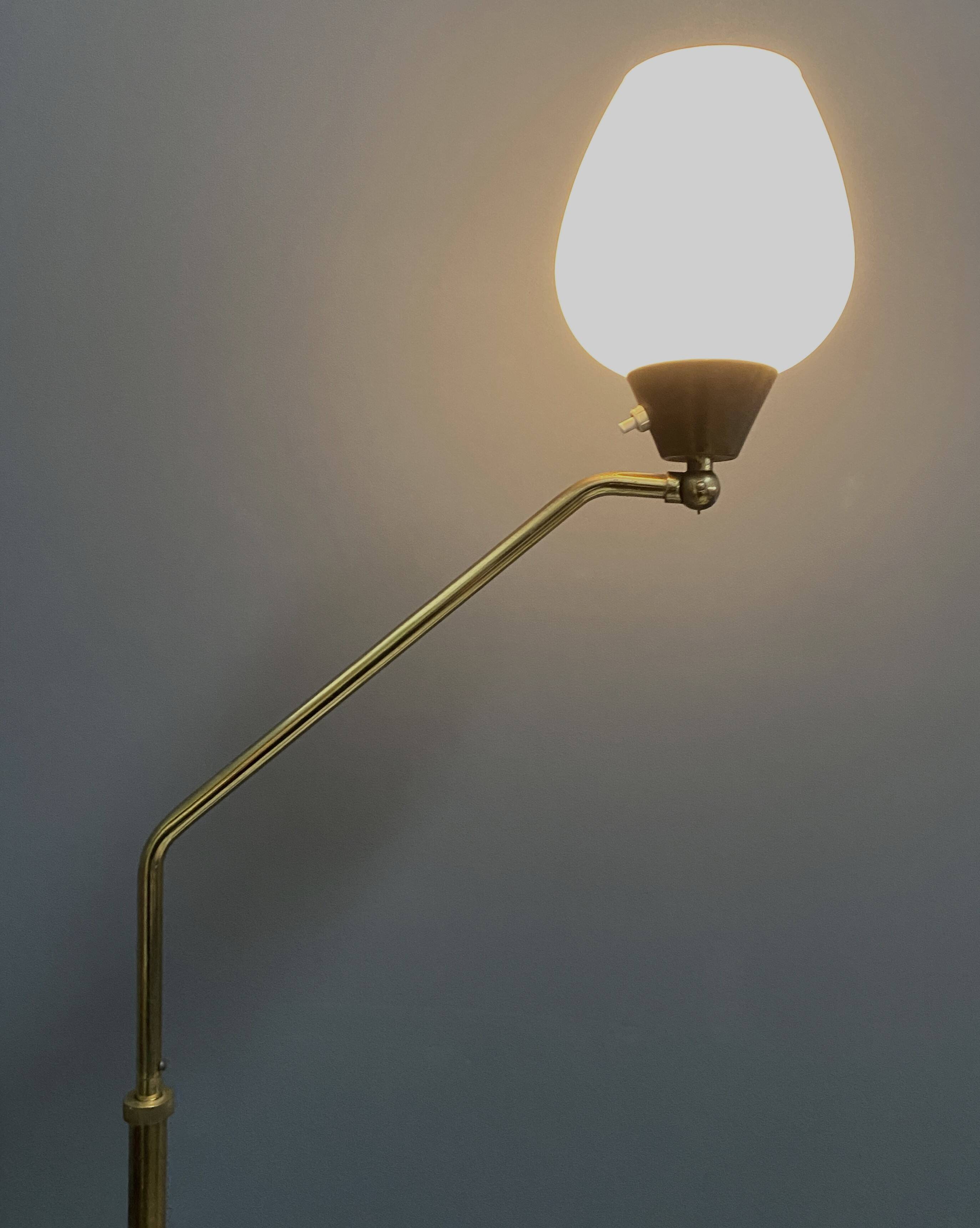 1960s Floor lamp  minimalistic MCM