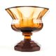 Goblet, Art Deco, crystal, Moser, Czechoslovakia, 1930s