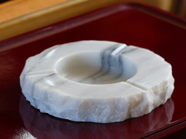 Ashtray vintage marble of Carrara