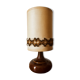 70's ceramic bedside lamp