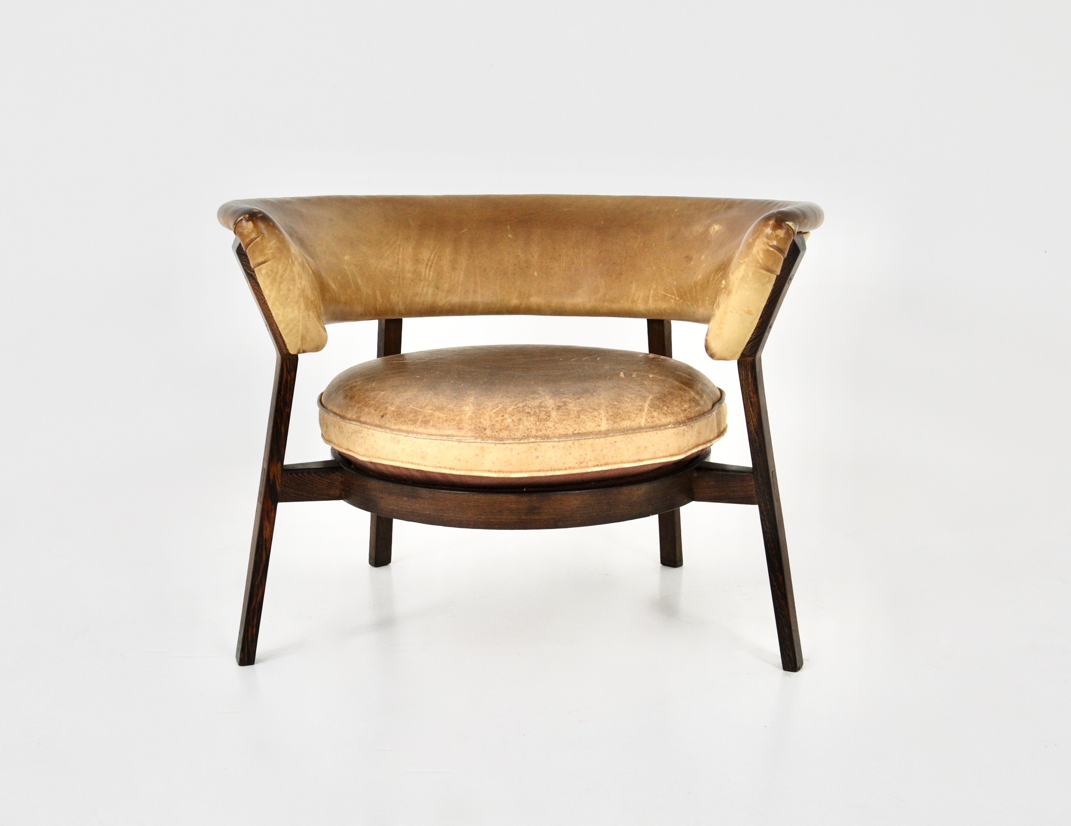 Armchair P28 by Eugenio Gerli for Tecno, 1958