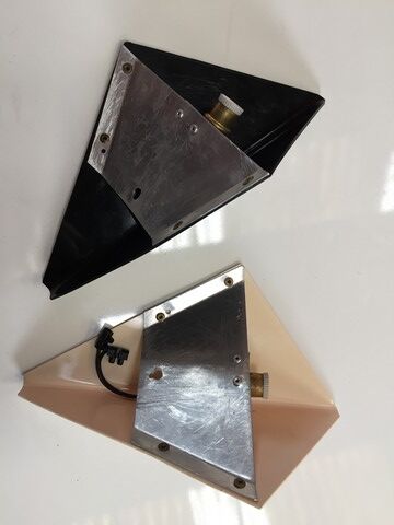 Pair of vintage wall light from the 1960s