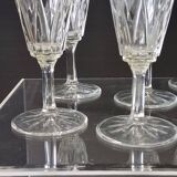 6 champagne flutes from VMC Reims in very good condition.