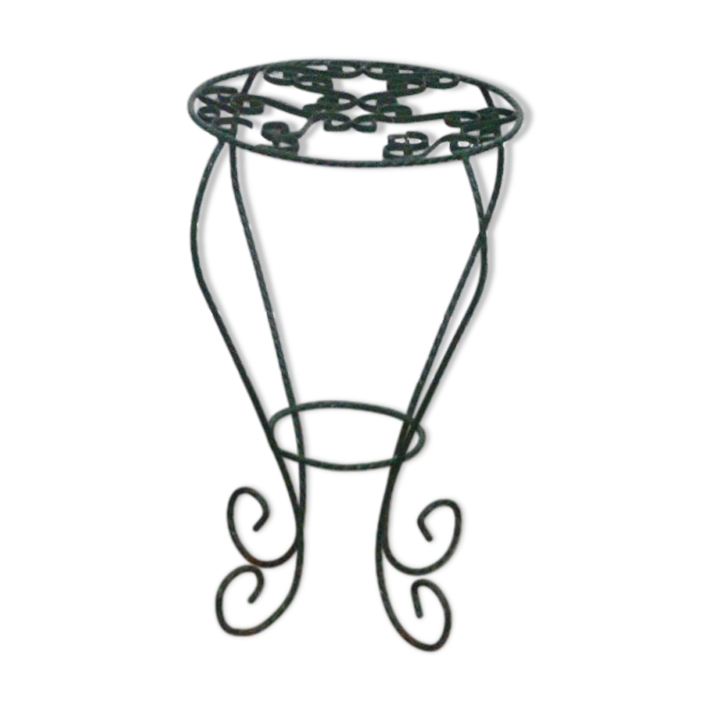 Charming metal plant holder 1950