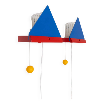 Applique murale IKEA Stoja style Memphis - Ettore Sottsass - années 1980