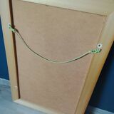 Miroir dans un élégant cadre doré. 84 x 57