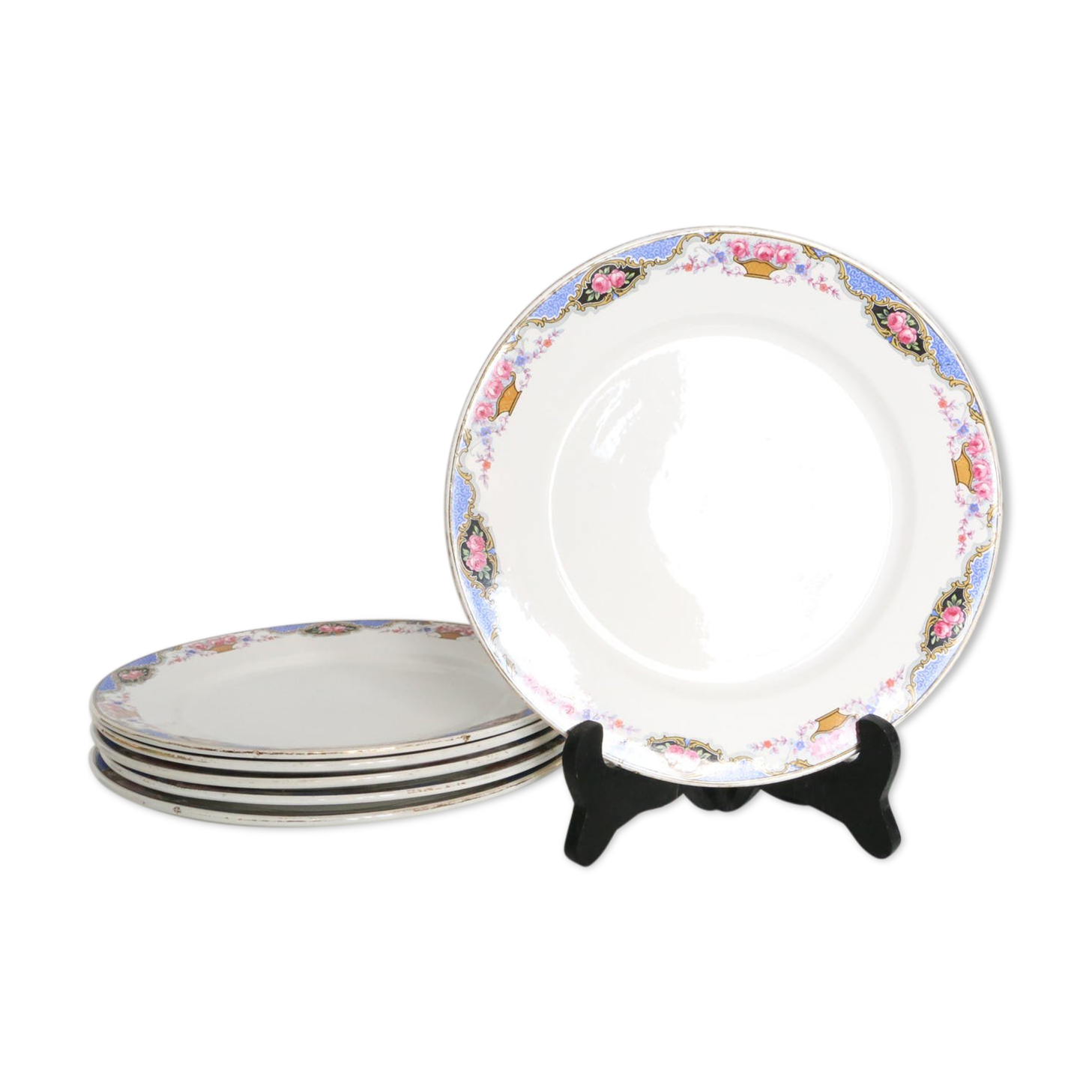 Set de 6 assiette à dessert Digoin