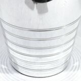 Silver metal white wine bucket