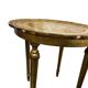 Vintage Florentine round side table / side table