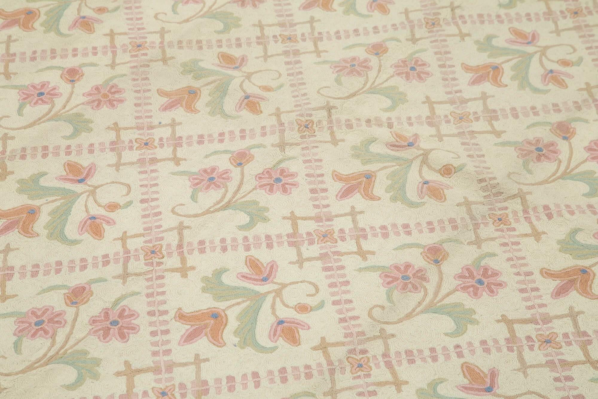Handmade Vintage Flatweave Needlepoint Kilim 182 cm x 290 cm