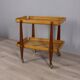 Vintage 1950s Wooden Food Service Cart, Designed by Carlo Ratti