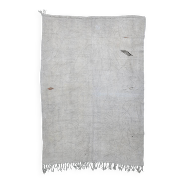 Shades Of Gray Vintage Kilim Rug, 177x256Cm